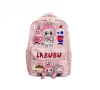 Zaini a doppia spalla per bambini e bambine, simpatici e leggeri zaini per la scuola dell'infanzia stampati con cartoni animati, appositamente progettati per i bambini.,Pink 2,large