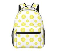 Zaini al limone, zaini per computer portatili per viaggi e lavoro, borse leggere per uomini e donne, Limone 5, One Size, Zaino daypack