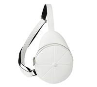 Zaini Alla Moda 2026 For Donne E Uomini, Borsa A Tracolla Semplice Versatile Con Una Sola Spalla(White)