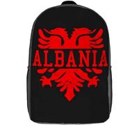 Zaini Aquila Dell’Albania Zaino Scuola Impermeabile Zainetto Eleganti Borsa Zaino Per Compleanno, Escursionismo, Bambini, 43X32X14Cm