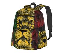 Zaini con leone di Giuda, stile rastafariano reggae etiope, 15 pollici