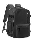 Zaini da viaggio Borsa cabina Zaino for notebook femminile elegante Impermeabile Business School Per Uomo e Donna(Black)