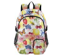 Zaini da viaggio colorati italiani estivi Food College Work Bag 44,5 cm