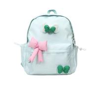 Zaini di emergenza riempiti alla moda zaino a quadretti per uomini, donne e bambini, grande capacità, borsa per la scuola e i libri con design a fiocco, durevole e leggero, zaino da trekking da donna