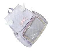 Zaini Itabag Visualizzazione Dei Pin Trasparenza Con Inserti Per Concerti Scolastici Display Satchel Borse