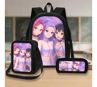 Zaini per bambini Con vivaci e stravaganti design a tema cartoon, puoi distinguerti e portare un po' di allegria nella tua vita quotidiana.Questo zaino Cartoon presenta un design spazioso con scompart