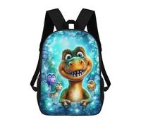 Zaini Per Bambini, Zaini Scolastici, Borse Per La Scuola, Zaini Da Viaggio, Borse Per Libri, Zaini Stampati in 3D Colorful Dinosaur Friends Zaino Per Bambini E Bambine 17inch