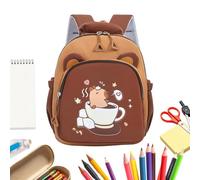 Zaini per la scuola per ragazze cartone animato animale regolabile | Borsa per libri per bambini per asilo nido, attività allo zoo, parco, giardino, picnic, campeggio, passeggiate, snack