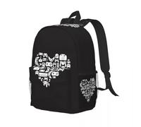 Zaini per tempo libero all'aperto Game Over Gaming Gamer Controller Studente Ragazzi Ragazze BookBag Bambini Sacchetto di scuola Laptop Borse a tracolla per uomini donne Regali per le vacanze