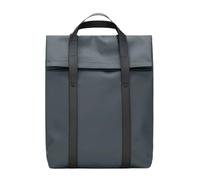 Rains 2 Way Borsa a zainetto blu-grigio, fibra sintetica, unisex, 13L