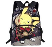 Zaini scolastici Cartoon Pikachu per bambini e bambine della scuola primaria