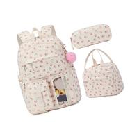 Zaini Scolastici Per Ragazze Con Astucci Matite Set Zaino Ragazza Adolescente Set Borse Da Scuola Borse Libri Zaino Borsa Da Viaggio Ragazza