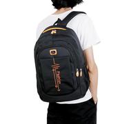 Zaini Scuole, Zaino per Studenti, Modello alla Moda, Pratico, Grande capacità, Comodo Zaino per Studenti delle scuole Medie e Superiori