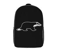 Zaini Wile Animal Bad-Ger Backpack L'Uso Quotidiano Zaino Per La Scuola Casual Zainetto Scuola Per Idea Regalo, Scuola, Adulti, 43X32X14Cm
