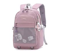 Zaini, Zaino leggero for la scuola, classico, basico, luminoso(Purple)
