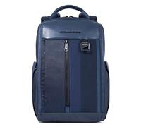 Zaino 2 comparti in pelle e tessuto_PC1