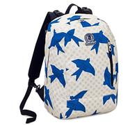 Invicta Zaino 2 in 1 Reversibile Invicta Twist, Geometric, Blu Origami, 26 Lt, Fantasia, Tinta Unita