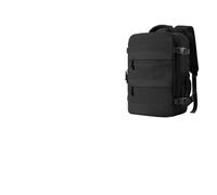 Zaino 40x20x25 cm Borsa da cabina viaggio for uomo Donna for laptop for il tempo libero Per Uomo e Donna(Black)