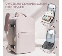 Zaino a compressione sottovuoto di grande capacità Zaino leggero da escursionismo e da viaggio per donna uomo, zaino da cabina da viaggio