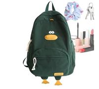 Zaino a forma di , borsa per la scuola con animali , borsa per libri in morbido peluche, organizer di grande capacità, multi tasca, per bambini, materiale scolastico, viaggi e