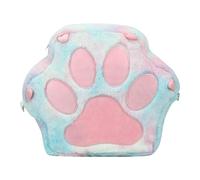 Zaino a forma di - di peluche, zaino con stampa di zampe, borsa creativa per la spesa, zampe di animali, zampe di animali, Colorato2, Siehe Beschreibung