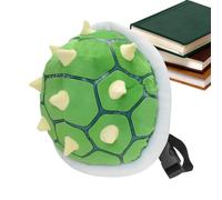 Zaino a forma di , divertente zaino in peluche a forma di , versatile per cosplay, borsa multifunzionale in peluche per bambini, viaggi e uso quotidiano, Verde-1, Refer to