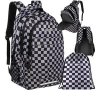 Zaino a scacchi 30 l con sacca KRUZZEL