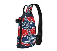 Zaino a tracolla a tracolla Squid Blessing Japan Travel Hiking Chest Daypack One Strap Shoulder Bag