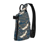 Zaino a tracolla a tracolla Tre gru Multiple Japan Travel Hiking Chest Daypack One Strap Shoulder Bag