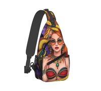 Zaino a tracolla alla moda zaino a tracolla da donna con Medusa e serpente dell'antica Grecia, borse tote, borse da palestra,