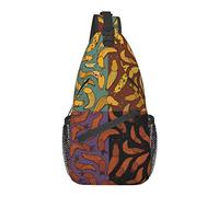 Zaino a tracolla alla moda Zaino per sport all'aria aperta Compatibile con Banana Slug, zaino a tracolla per uomo e ragazzo per l'esterno quotidiano