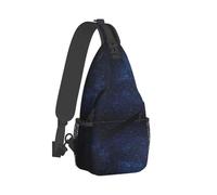 Zaino A Tracolla Black Starry Zaino Spalla Casual Multiuso Borsa A Traversa, Per Camminare, Correre, Escursionismo