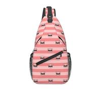 Zaino A Tracolla Cartoon Funny Animal Sacca Per Casse Di Fionda Cintura Regolabile Casual Borsa A Tracolla, Per Viaggio, Scuola, Camminare
