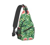 Zaino a tracolla con cocomero Borsa a tracolla Borsa a tracolla alla moda Borsa a tracolla Borsa a tracolla per viaggi Escursionismo Corsa Sport