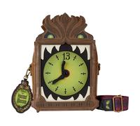 Zaino a tracolla con orologio Loungefly Disney Haunted Mansion con licenza uffic