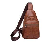 Zaino a tracolla da donna - Borsa a tracolla da viaggio da donna | Zaino da donna alla moda con tracolla, borsa a tracolla casual alla moda in pelle PU, piccola borsa a tracolla per Nego, marrone