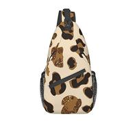 Zaino a tracolla da uomo Animal Leopard, borsa a tracolla da viaggio per escursionismo da viaggio.
