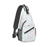 Zaino a tracolla da viaggio, zaino da escursionismo, borsa a tracolla in corda per matematica, compiti a casa, giorno degli insegnanti