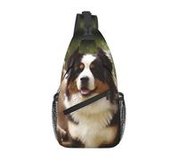 Zaino A Tracolla Dog Family Pacchetto Frontale A Spalla Multiuso Casual Borse A Spalla Da Uomo, Per Viaggio, Uomo, Ciclismo, Donna