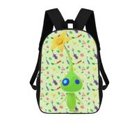 Zaino a tracolla Glow Pikmin, borsa per la scuola, zaino multiuso per laptop