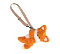 Zaino a tracolla in peluche a forma di animale, con volpi, grazioso portamonete, borsa morbida a tracolla, borsa messenger per tutti i giorni, Borsa a tracolla, Bohémien