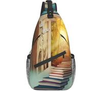Zaino A Tracolla Magic Book Butterfly Zebra Elephant Zaino Da Campeggio Multiuso Traspirante Pacchetto Da Viaggio Per Spalle, Per Routine Di Fitness, Camminare, Donna