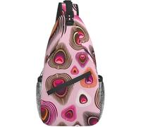 Zaino A Tracolla Retro Peacock Bird Feather Pacchetto Frontale A Spalla Cintura Regolabile Multiuso Borse Per Imbracatura, Per Viaggio, Donna, Escursionismo