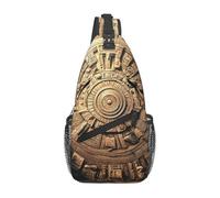 Zaino A Tracolla Texture Of Iron Arc Gate Zaino Monospalla Multiuso Traspirante Borse A Spalla Da Uomo, Per Donna, Uomo, Camminare, Sport All'Aperto