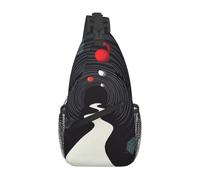 Zaino A Tracolla The Path Through Monospalla Uomo Casual Multiuso Borse Per Imbracatura, Per Viaggio, Ciclismo, Escursionismo, Donna