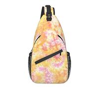 Zaino a tracolla Tie Dye Borsa a tracolla per uomo Donna, durevole regolabile Palestra Sport Viaggi Escursionismo Escursioni in bicicletta Zainetto da passeggio