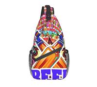 Zaino A Tracolla Tie Dye With Beer Bottles Zaino Da Campeggio Traspirante Multiuso Borse Per Imbracatura, Per Viaggio, Donna, Correre