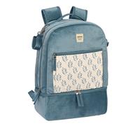 Zaino Accessori Neonato Safta Leaves Turchese [30 x 43 x 15 cm]