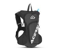 Acerbis Acqua Logo, zaino per bicicletta, 5 l, per moto, zaino (nero, universale)