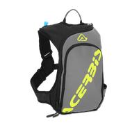 Acerbis Sather Logo, zaino di idratazione 9 L male Grigio/Nero/Giallo Fluo
